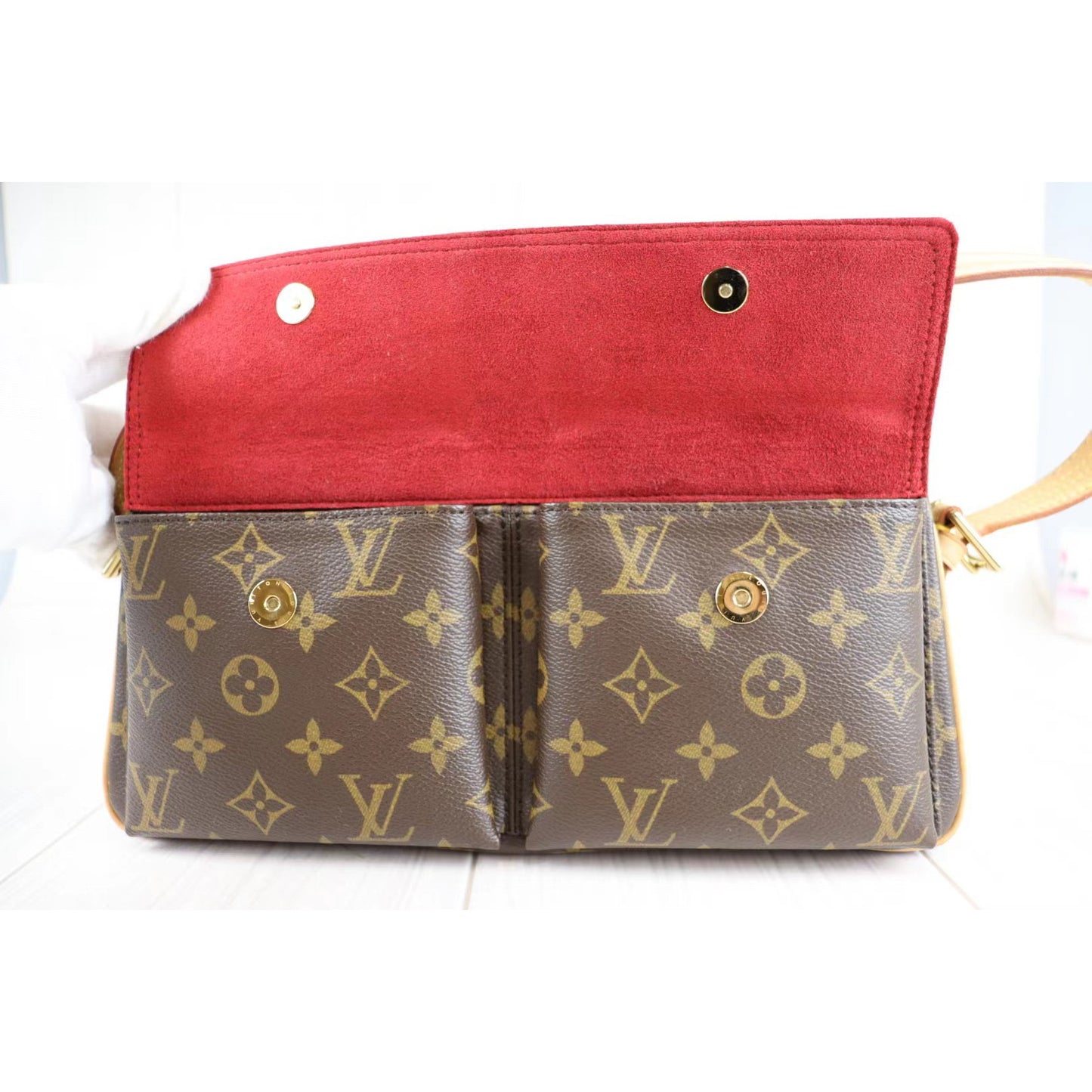 Rank A ｜LV Monogram Viva Cite MM Shoulder Bag｜080302