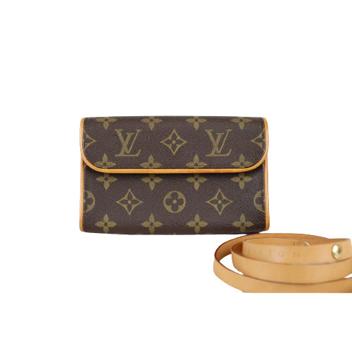 Rank A ｜ LV Monogram Pochette Florentine Waist Bag S｜071813