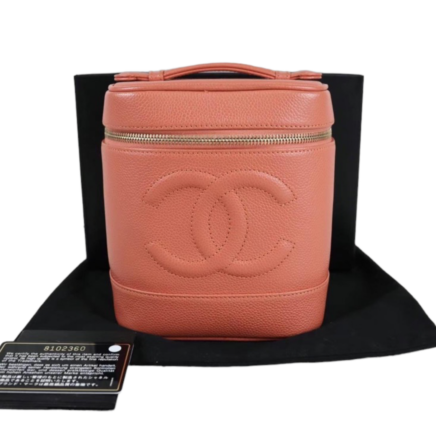 Rank A ｜ CHANEL Caviar Skin Vanity Handbag ｜22110807