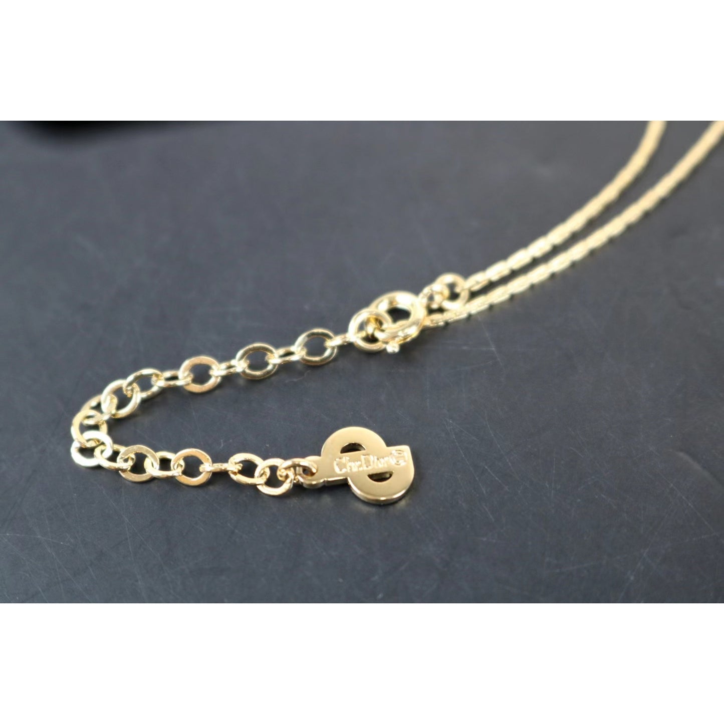 Rank SA ｜ Dior CD Necklace 18k Gold Plated ｜070201