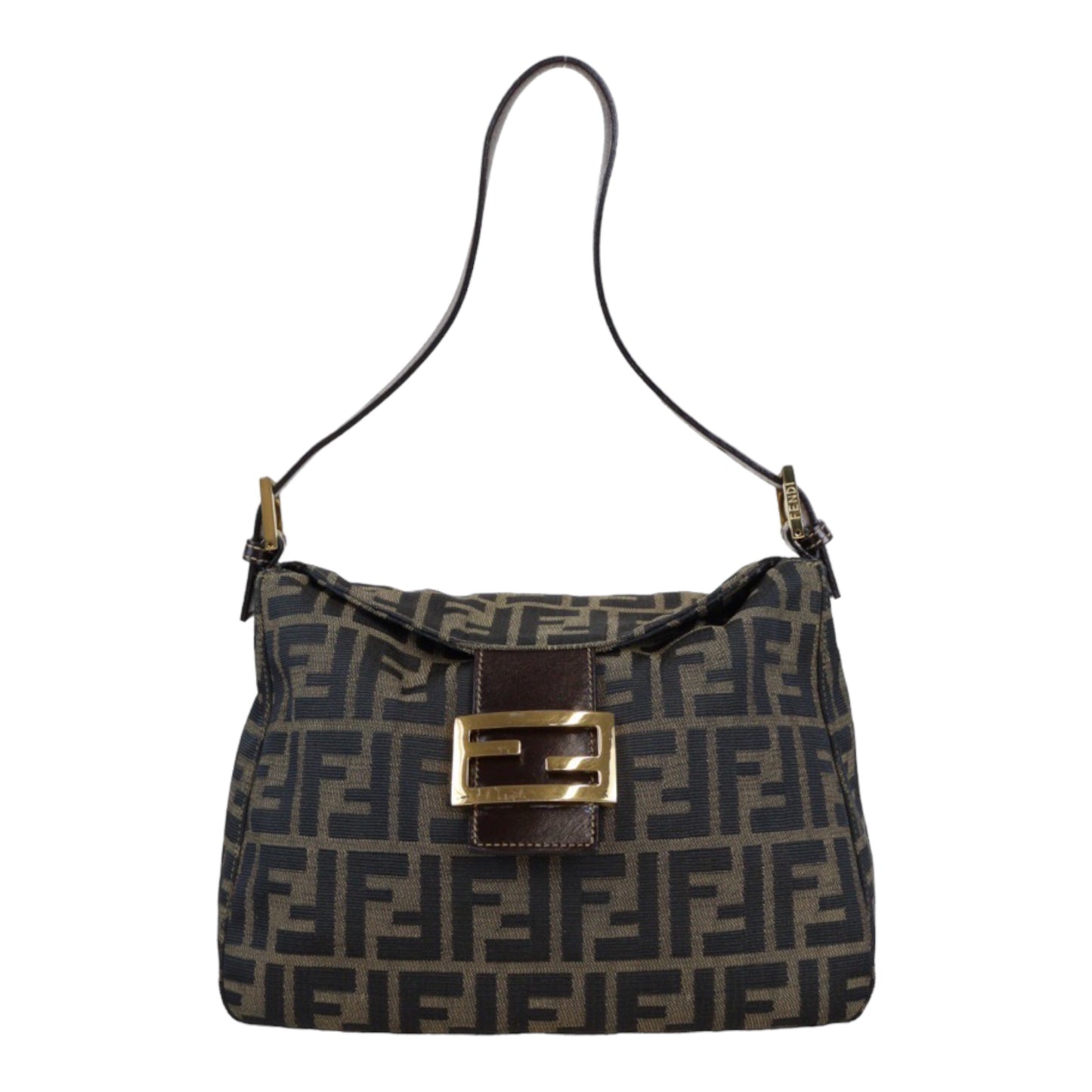 Rank A ｜ FENDI Zucca Mamma Shoulder Bag ｜23040401