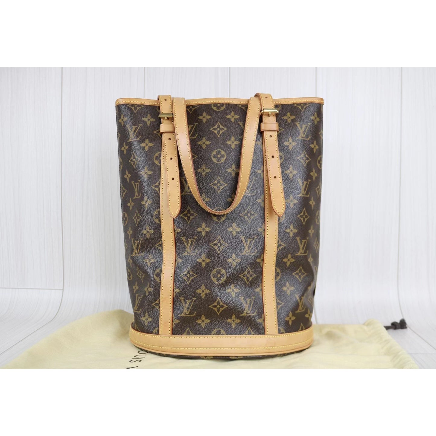 Rank A ｜LV Monogram Bucket GM Tote Bag｜062408