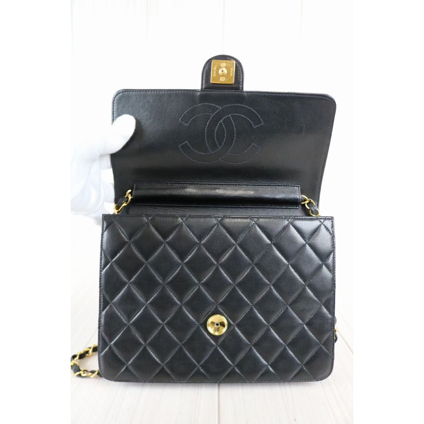 Rank A ｜ CHANEL CF Shoulder Bag ｜031408