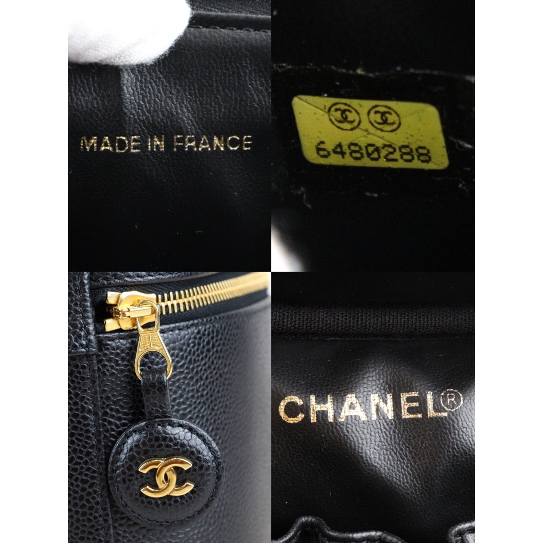 Rank SA ｜ CHANEL Caviar Skin Vanity Handbag ｜23021303