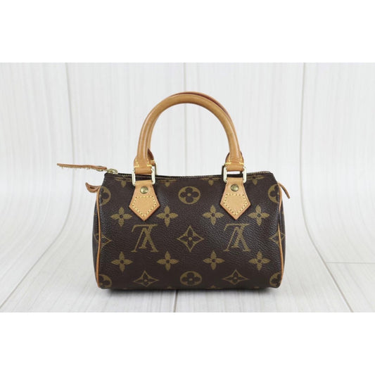 Rank AB ｜ LV Monogram Mini Speedy Handbag ｜22111103