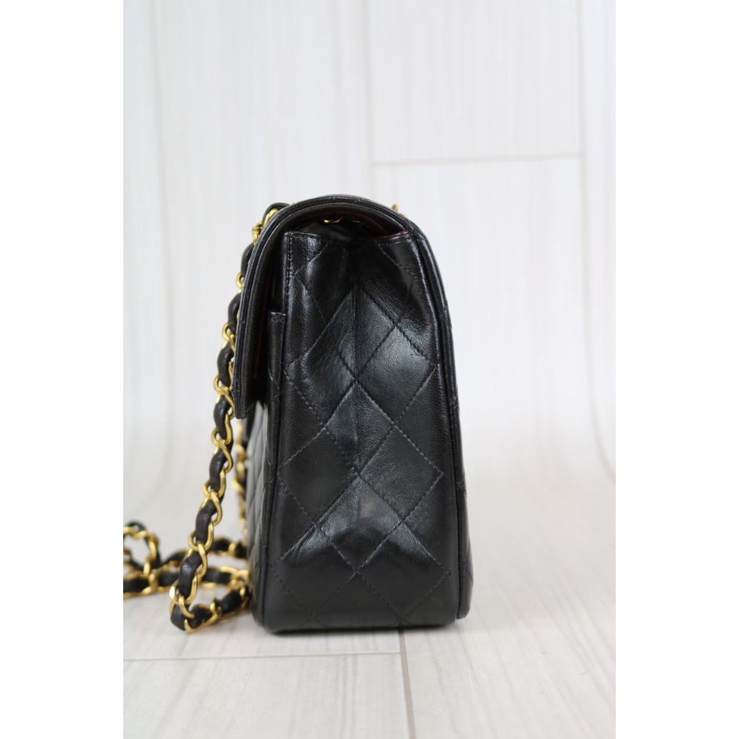 Rank A ｜ CHANEL Limited to Paris Matrasse Lamb Skin Chain Shoulder Bag ｜021401