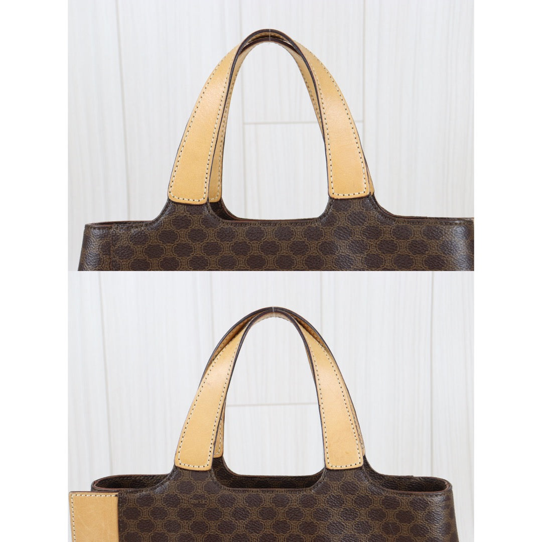 Rank A ｜ CELINE Macadam Tote Bag ｜22121905