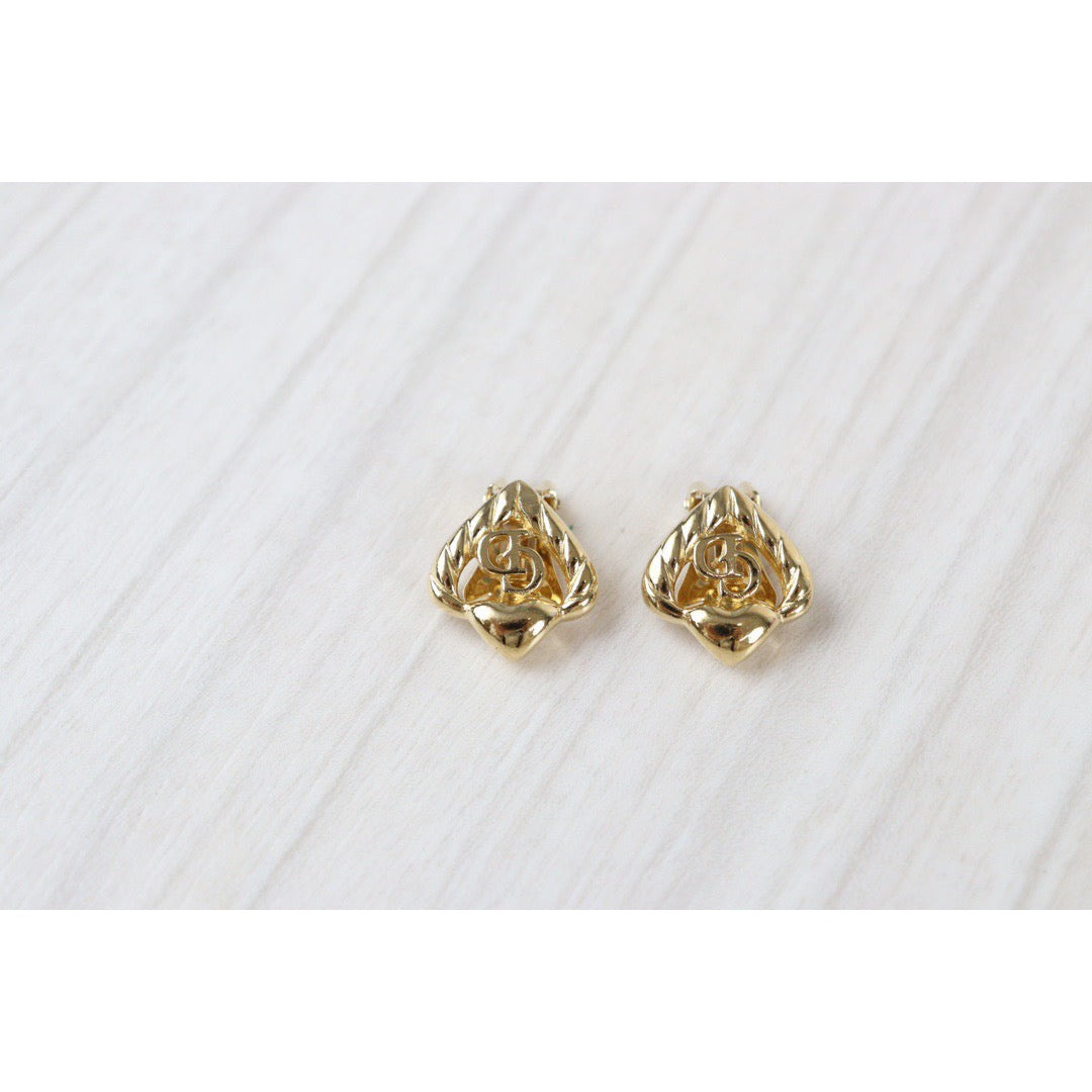 Rank AB ｜ Dior Earring Gold Plated｜23032303