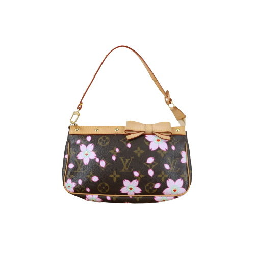 Rank SA ｜ LV Takashi Murakam Sakura Monogram Pochette Accessoires ｜070317