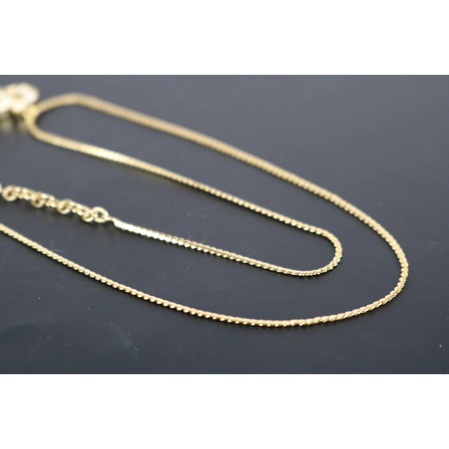 Rank SA ｜ Dior Necklace Earring Set Gold ｜ 041601