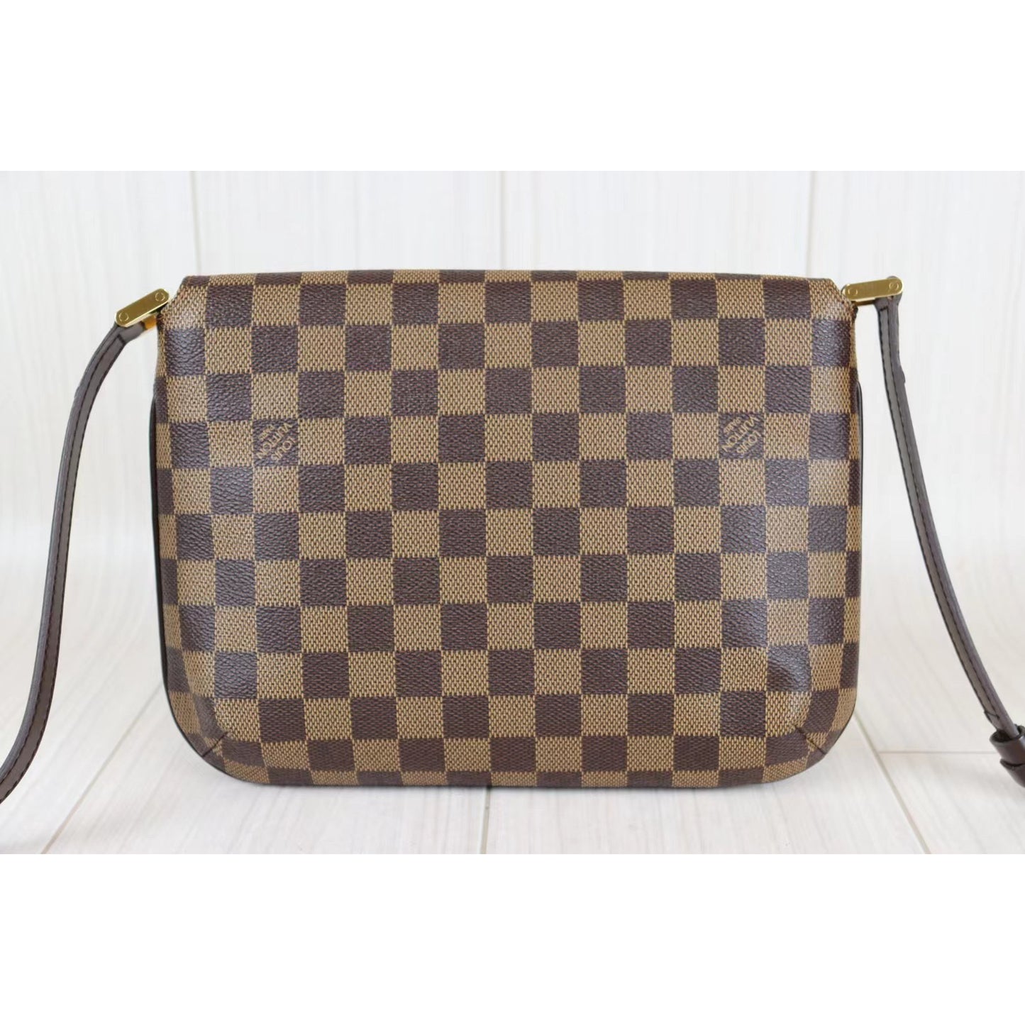 Rank A ｜ LV Special Orders Damier Musette Tango Shoulder Bag｜090104