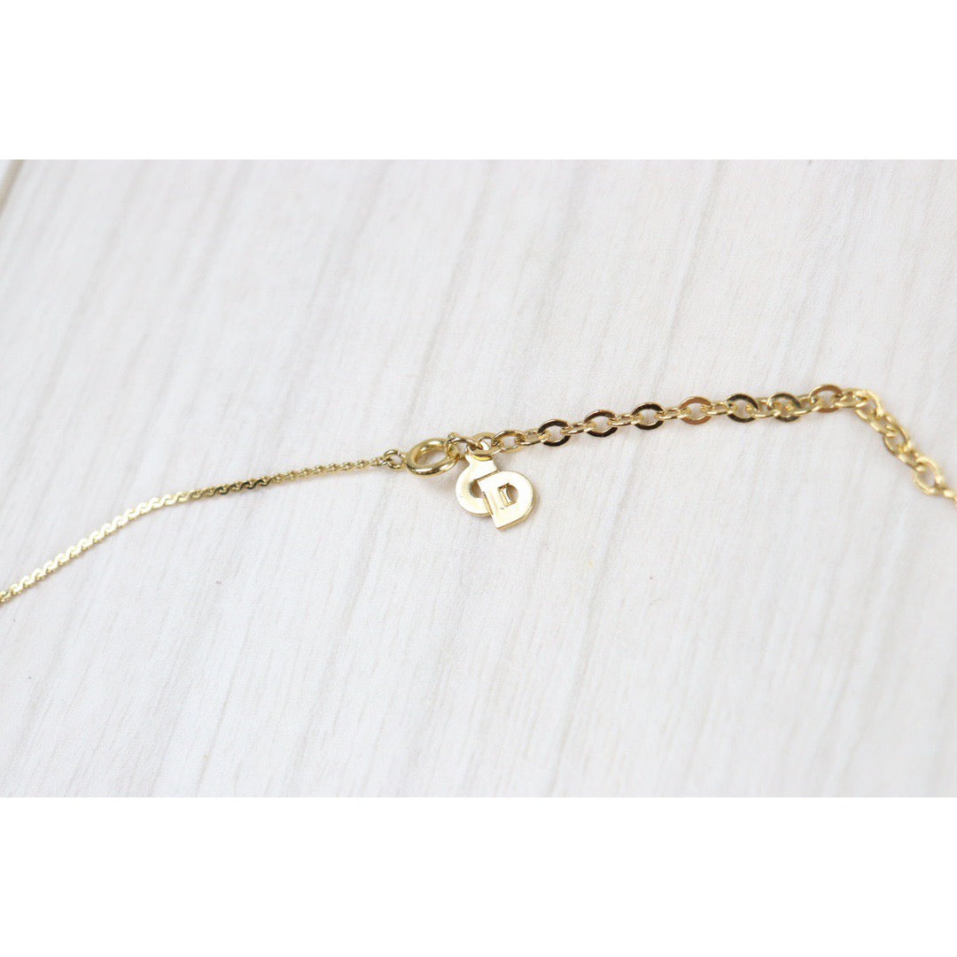 Rank SA ｜ Dior CD Necklace 18k Gold Plated｜22121401