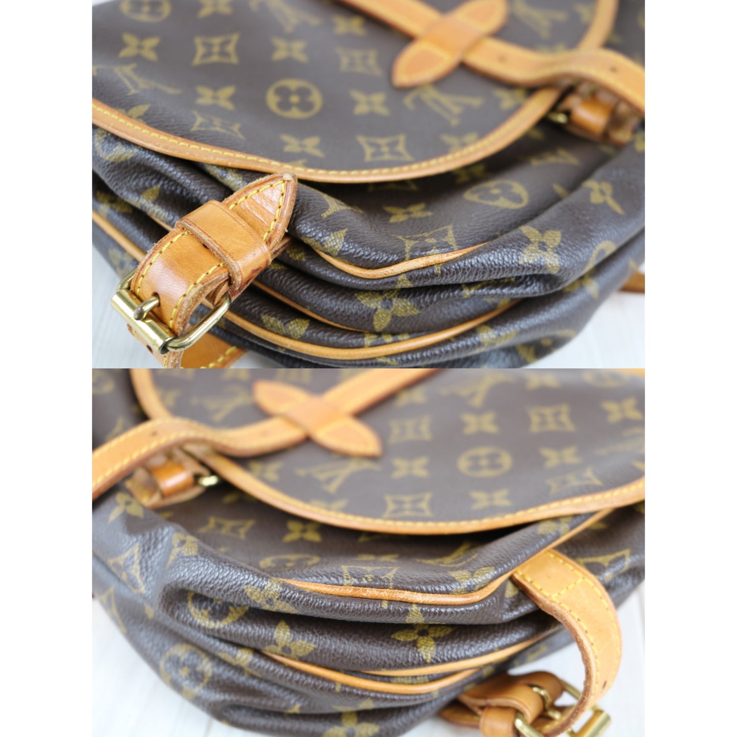 Rank AB ｜ LV Monogram Saumur MM Shoulder Bag｜030410