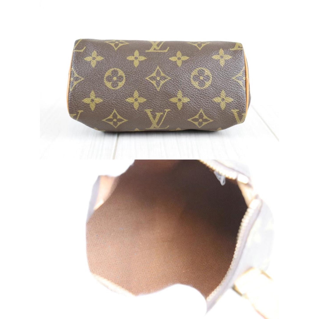 Rank AB ｜ LV Monogram Mini Speedy Handbag ｜22111403