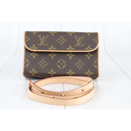 Rank A ｜ LV Monogram Pochette Florentine Waist Bag XS｜23013005
