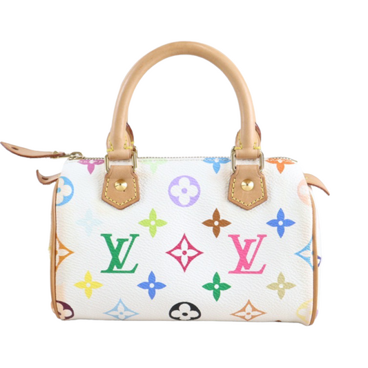 Rank AB｜ LV Multi Monogram Mini Speedy Handbag｜22111402