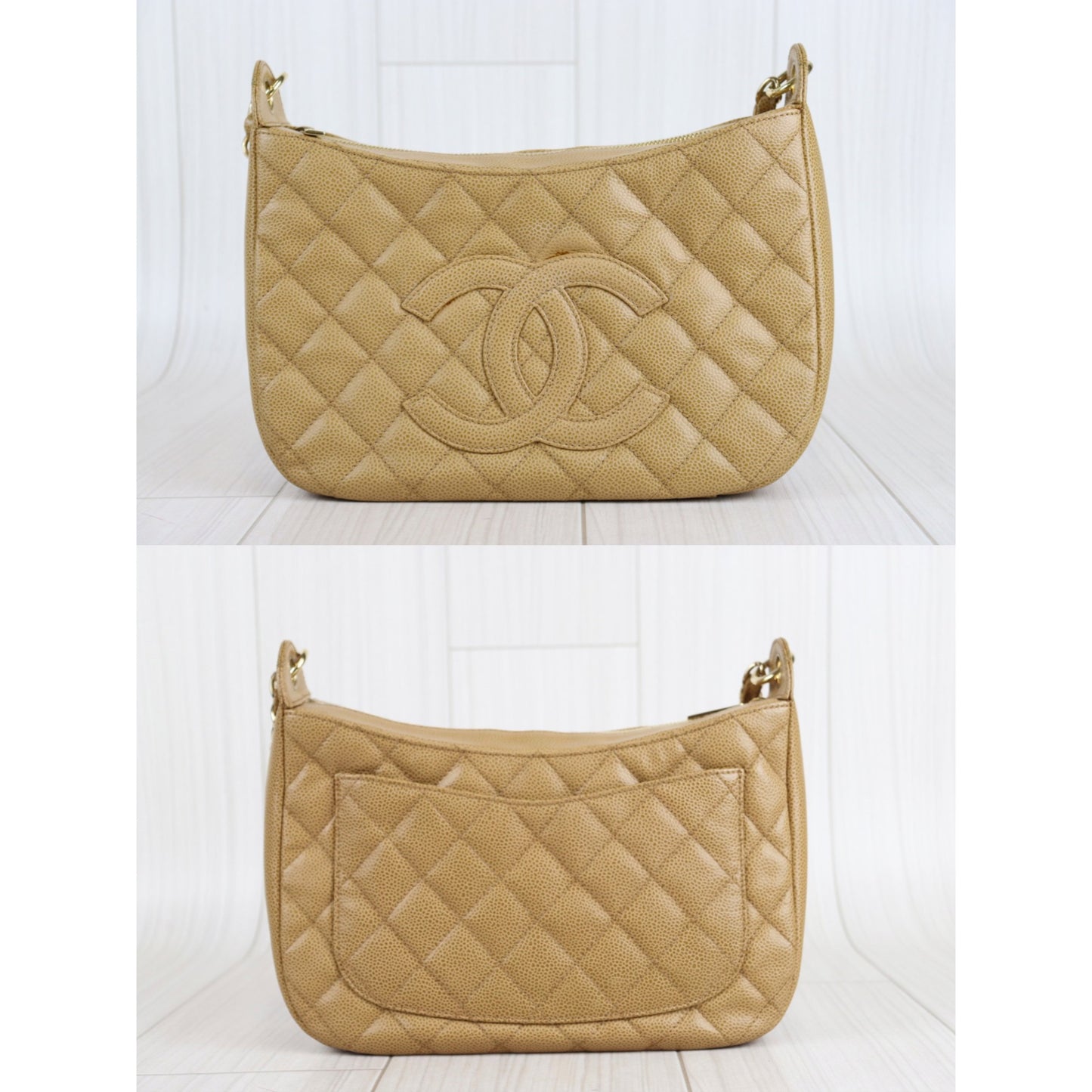 Rank A ｜CHANEL Caviar Skin Shoulder Bag｜072801