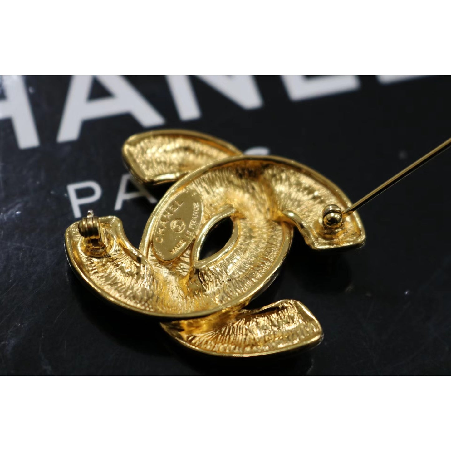 Rank SA ｜ CHANEL Coco Mark Brooch 18k Gold Plated  ｜032417