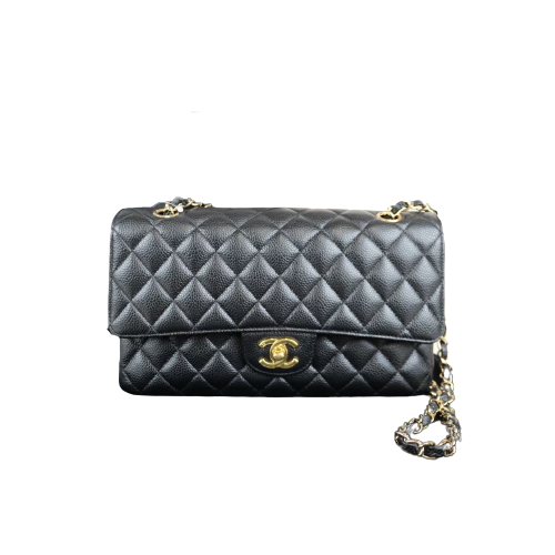 Rank A ｜ CHANEL Caviar Skin CF Shoulder Bag ｜041207