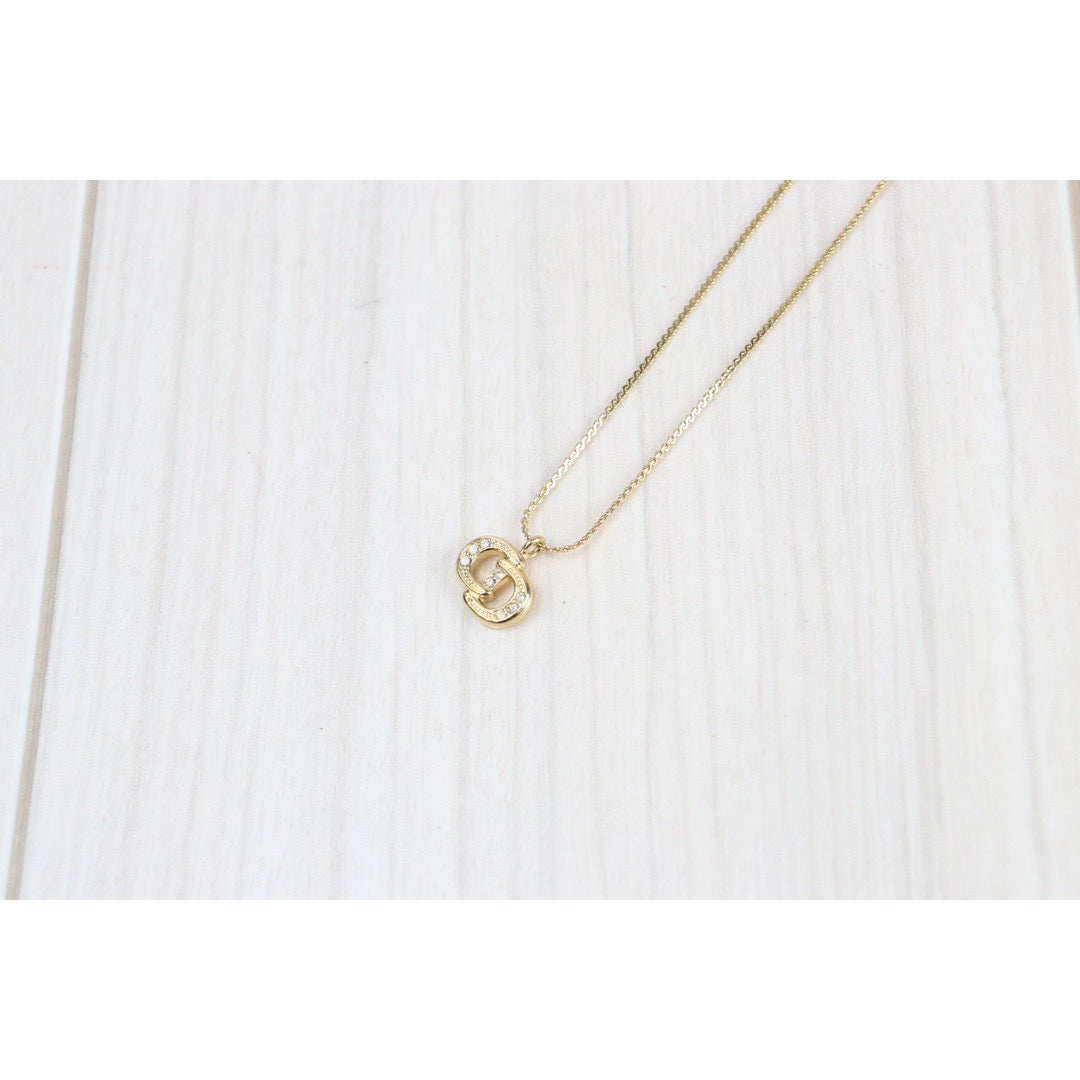 Rank SA ｜ Dior CD Necklace 18k Gold Plated｜22121401