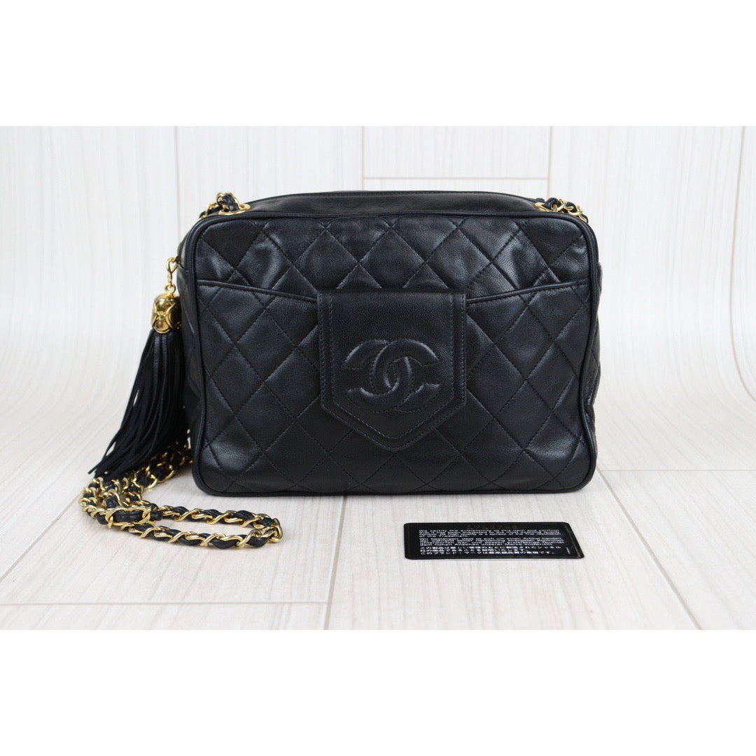 Rank AB ｜ CHANEL Matrasse Double Chain Camera Bag 22｜23042205