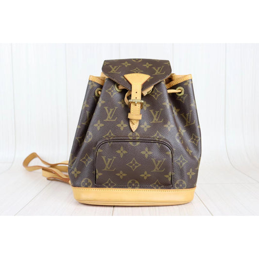 Rank A ｜ LV Monogram Montsouris PM Backpack｜080608