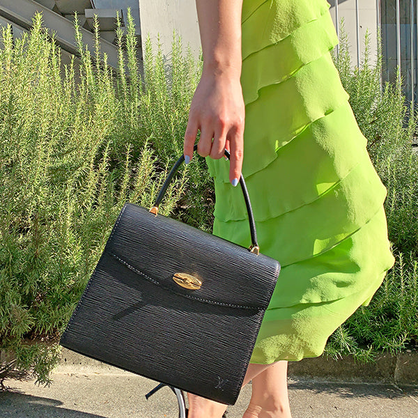 Louis Vuitton Yellow Malesherbes Epi Top Handle Bag – Votre Luxe