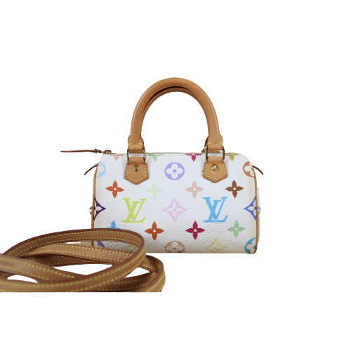 Rank A ｜ LV Multi Monogram Mini Speedy Handbag｜052305