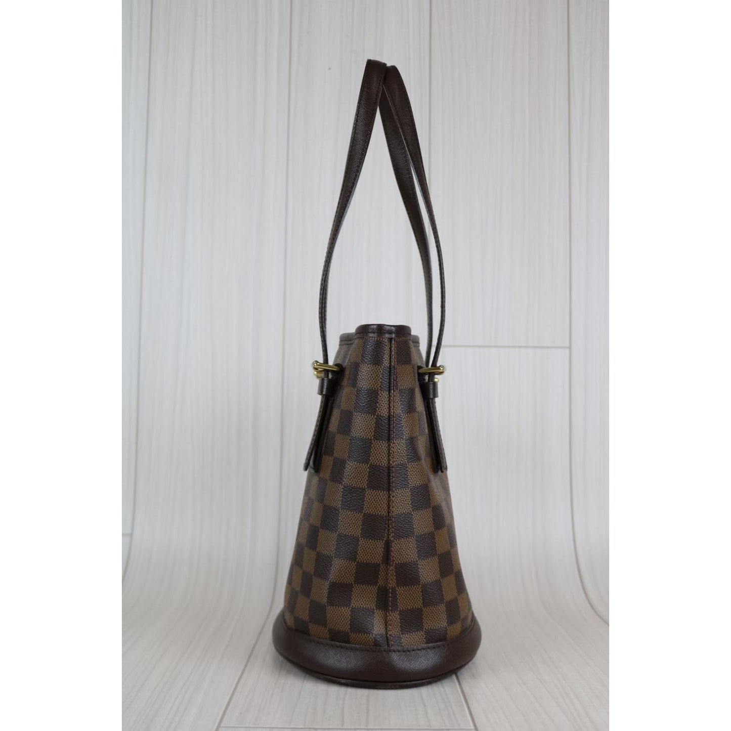 Rank A ｜ LV Damier Petit Bucket PM Tote Bag ｜062711