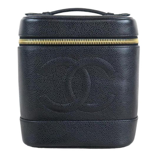 Rank A ｜ CHANEL Caviar Skin Vanity Handbag ｜22111405