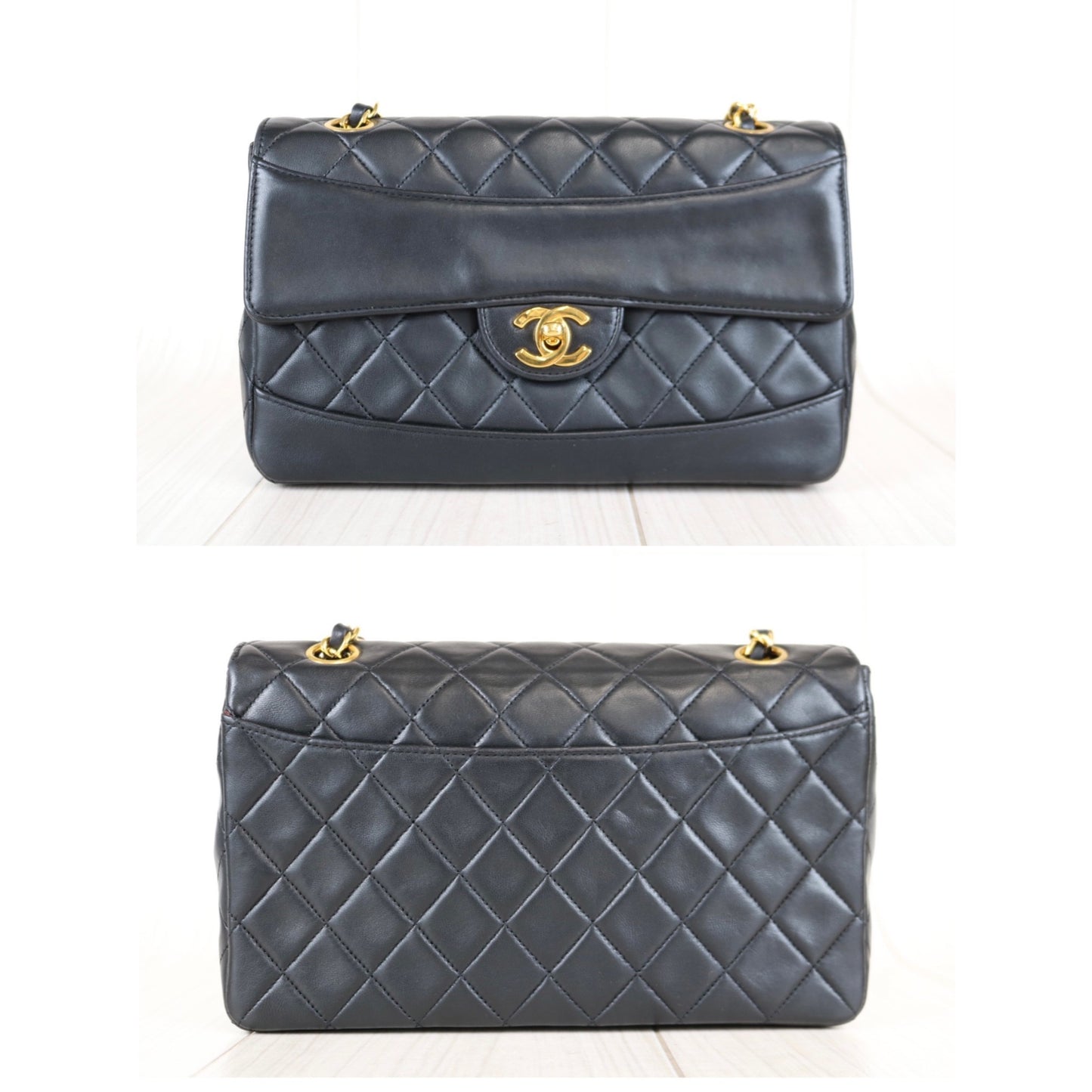 Rank A ｜CHANEL Vintage Matrasse 23 Lamb Skin Shoulder Bag ｜053101