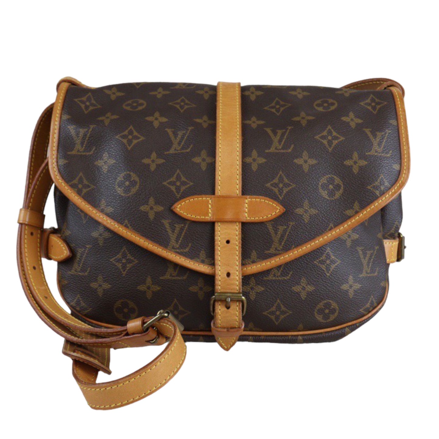 Rank AB｜ LV Monogram Saumur 30 Shoulder Bag｜23031302