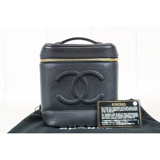 Rank SA ｜ CHANEL Caviar Skin Vanity Handbag ｜021503