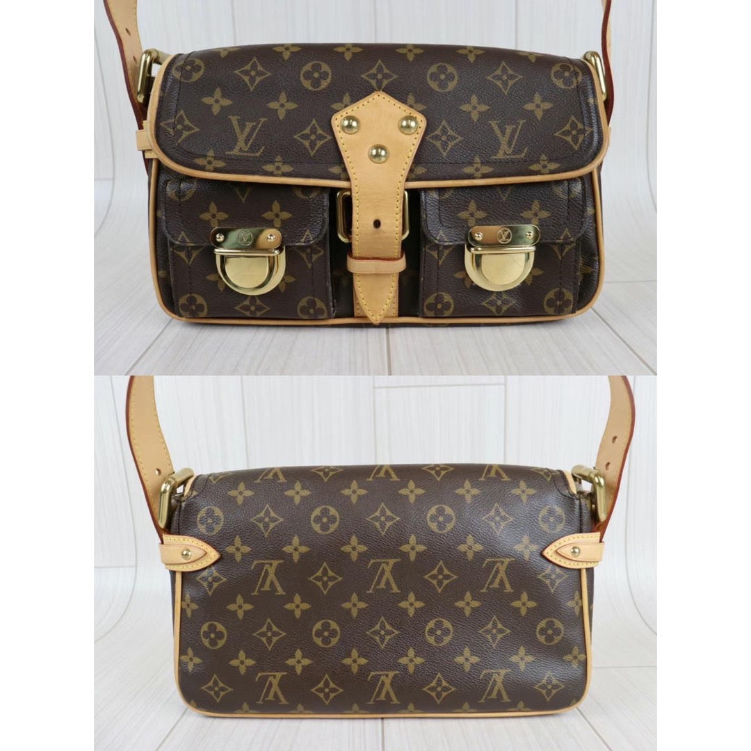 Rank  AB ｜LV Monogram Hudson Shoulder Bag  ｜22111607