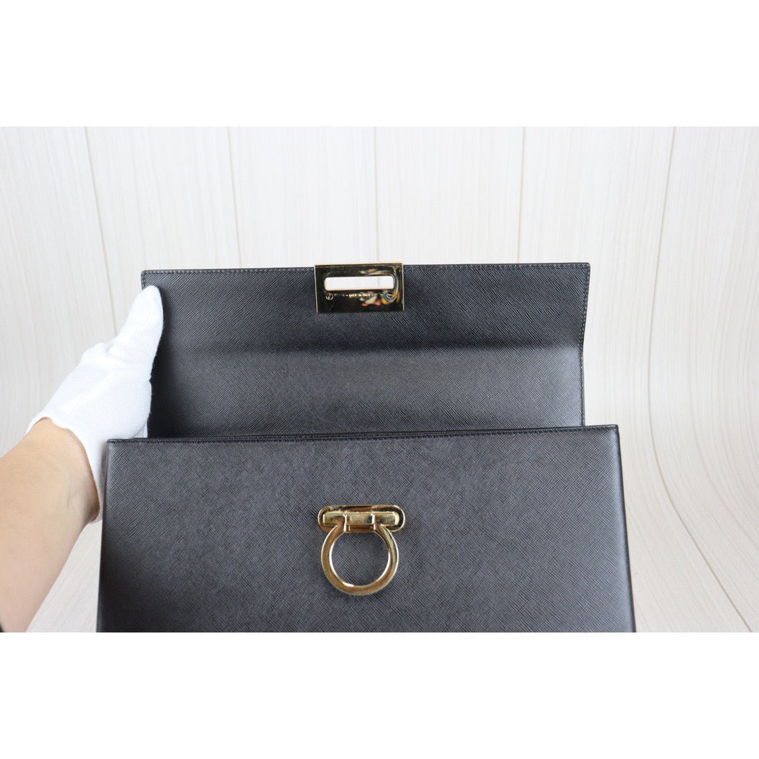 Rank SA ｜Ferragamo Gancini 2WAY Handbag Shoulderbag｜22121208