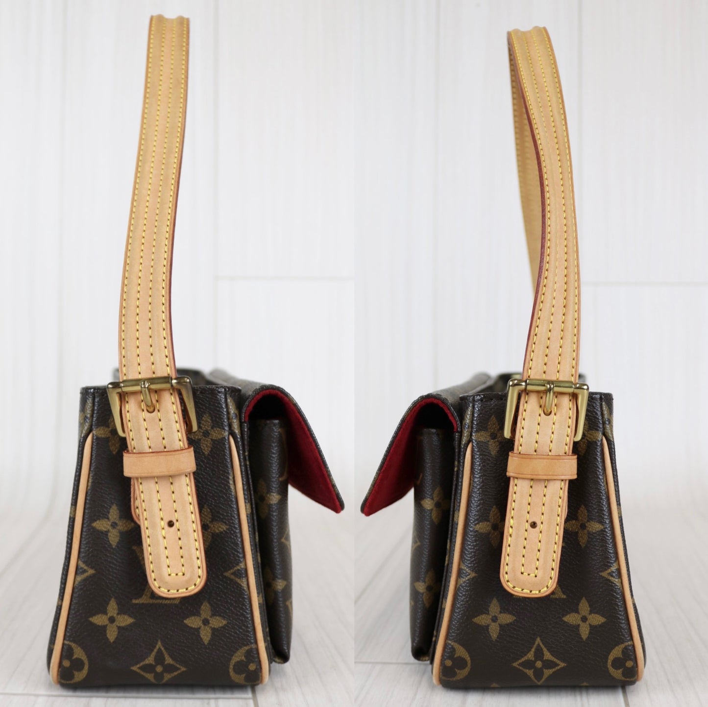 Rank A ｜LV Monogram Viva Cite MM Shoulder Bag｜062909