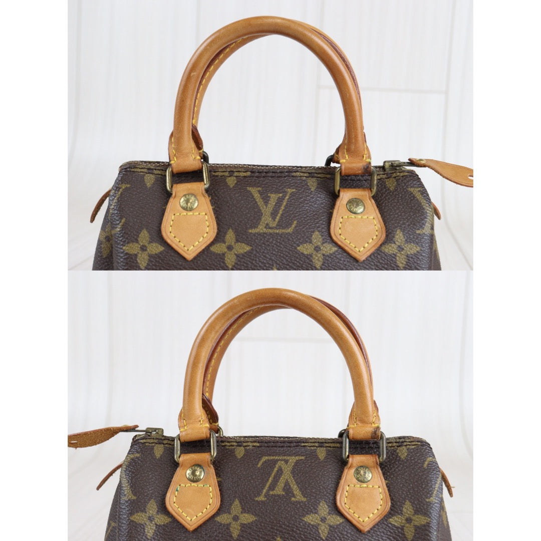 Rank AB ｜ LV Monogram Mini Speedy Handbag ｜23031304