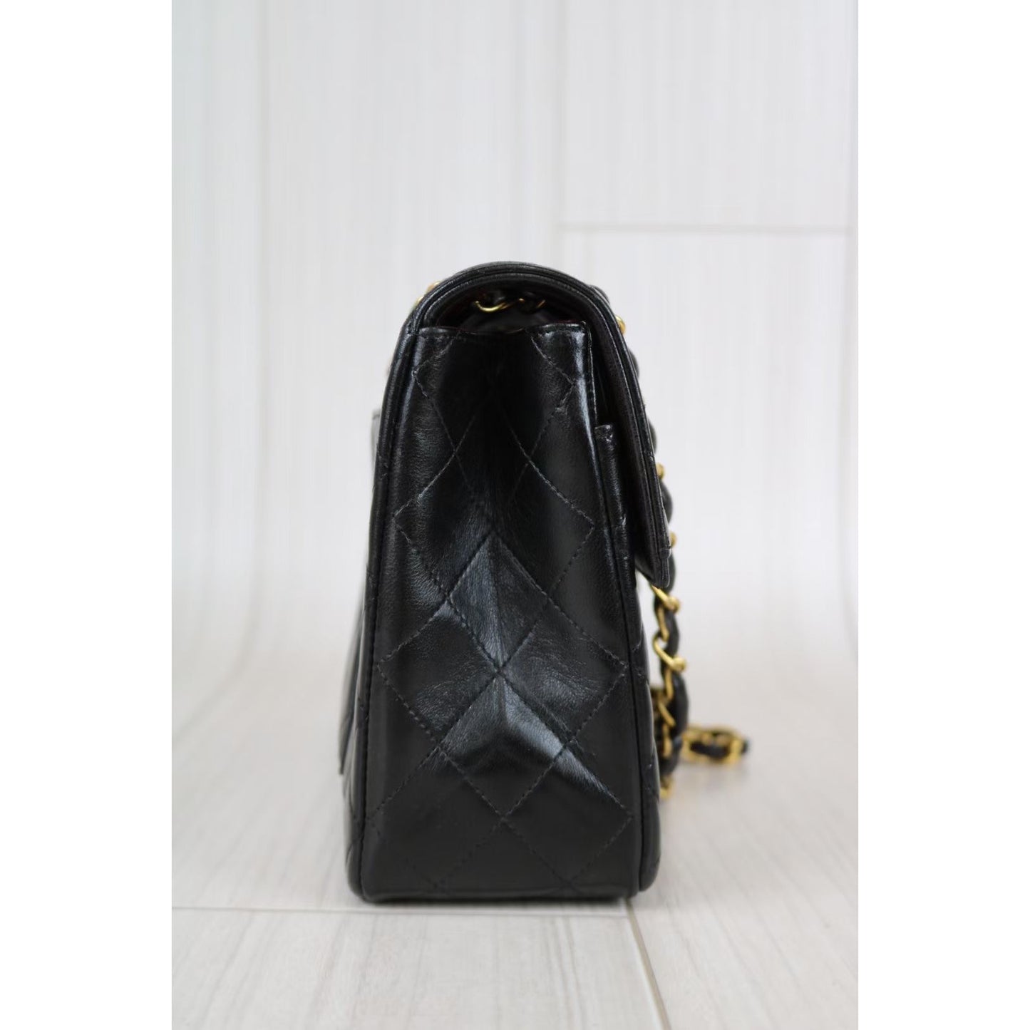 Rank A ｜ CHANEL Limited to Paris Matrasse Lamb Skin Chain Shoulder Bag ｜021401