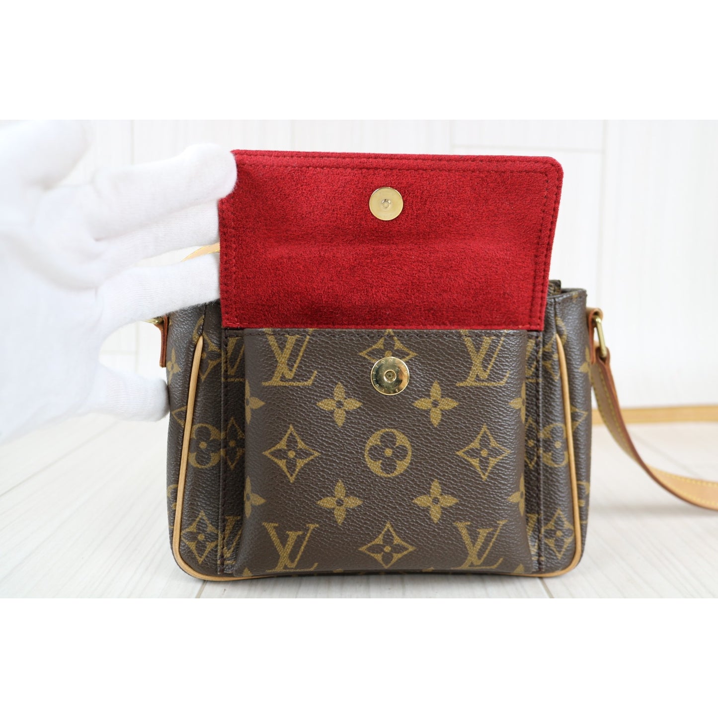 Rank AB｜ LV Monogram Viva cite PM Shoulder Bag ｜061509