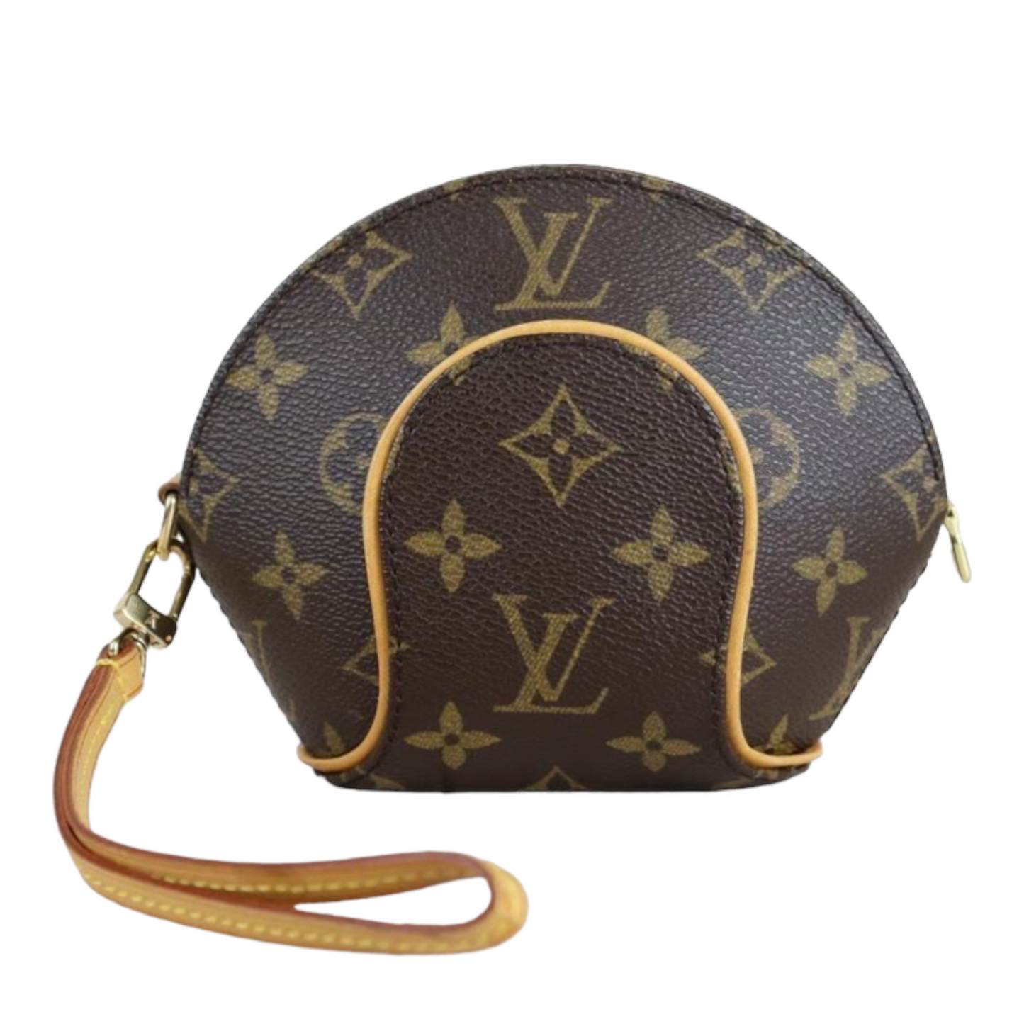 Rank AB ｜ LV Monogram Mini Ellipse Wristlet Clutch ｜22120108