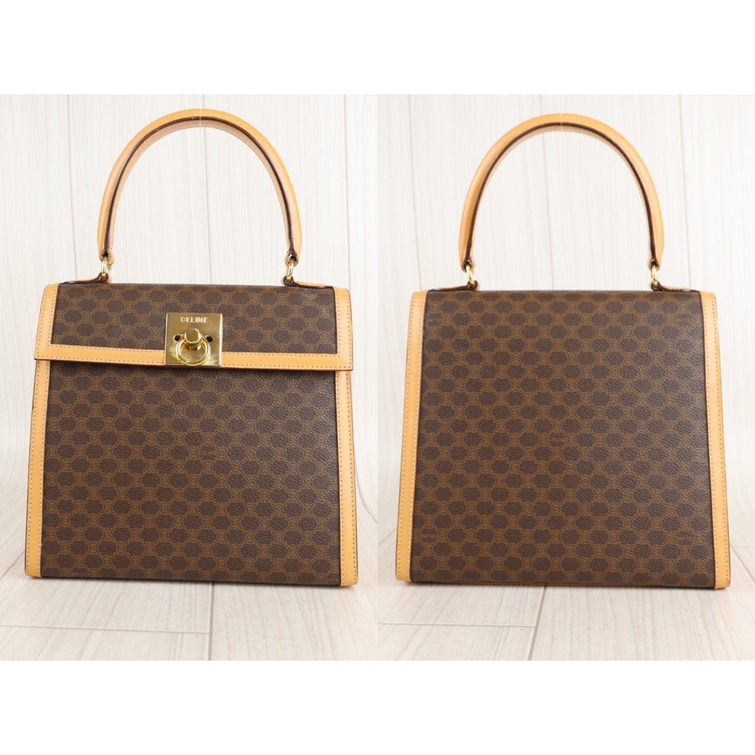 Rank A ｜ CELINE Macadam Handbag ｜23021309