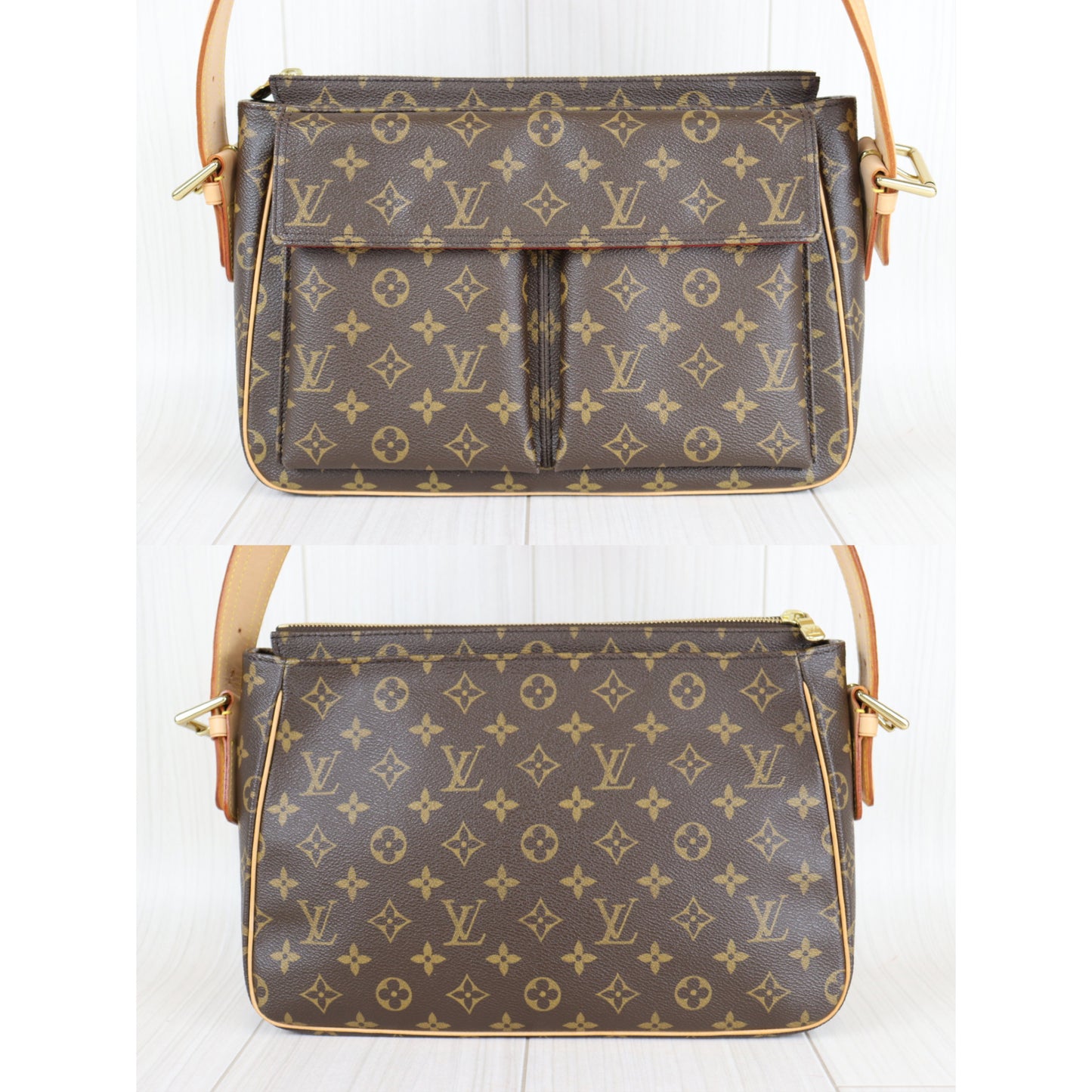 Rank A ｜LV Monogram Viva Cite GM Shoulder Bag｜082503