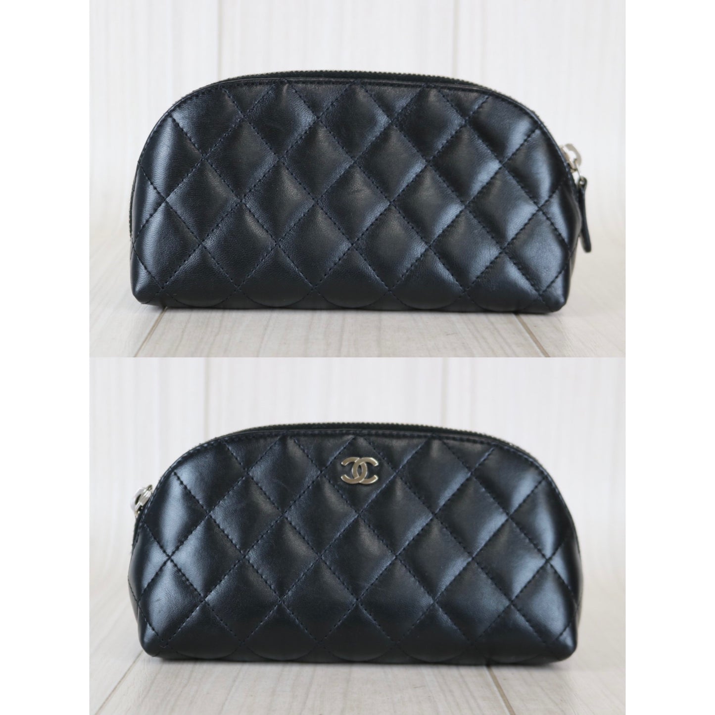 Rank A｜Chanel Lamb Skin Pochette Cosmetics｜050712