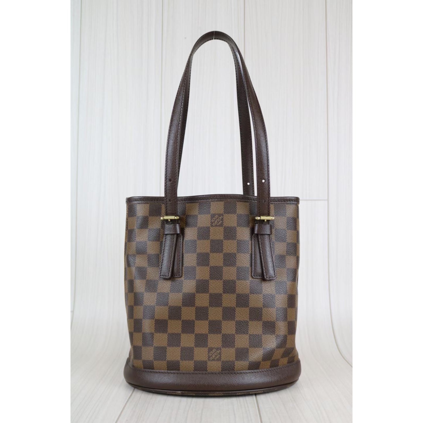 Rank A ｜ LV Damier Petit Bucket PM Tote Bag ｜062711