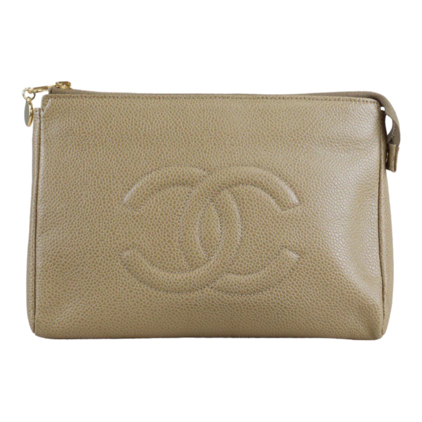 Rank A ｜ CHANEL Caviar Skin Cosmetic Pouch ｜23022410