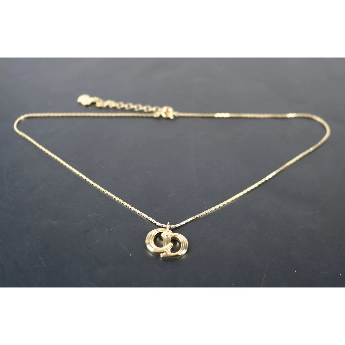 Rank SA ｜ Dior CD Necklace 18k Gold Plated ｜070201