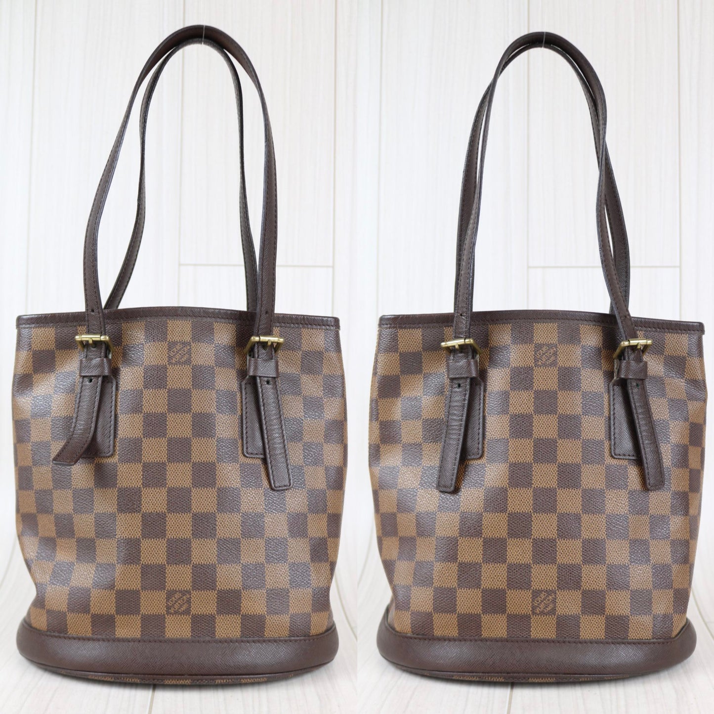 Rank AB ｜ LV Damier  Petit Bucket PM Tote Bag｜112507