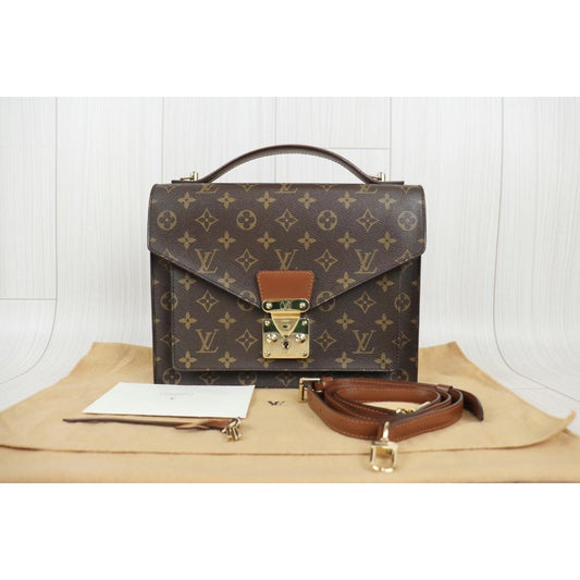 Rank A ｜ LV Monogram Monceau28 Shoulder Bag ｜22113003