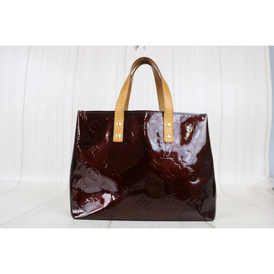 Rank AB ｜ LV Monogram Patent Leather Hand Bag｜ 021801