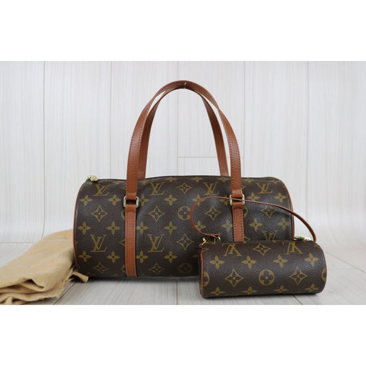 Rank A ｜ LV Monogram Papillon 30 Handbag ｜030113